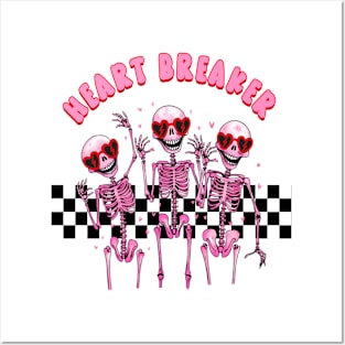 Heart Breaker T Shirt Valentine T shirt For Women Posters and Art